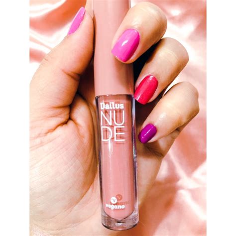 Batom Liquido Brilho Nude Dailus Shopee Brasil