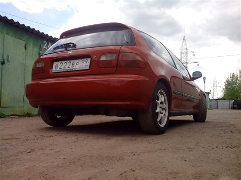 Унижение — Honda Civic Hatchback (5G), 1,3 л, 1994 года | своими руками ...