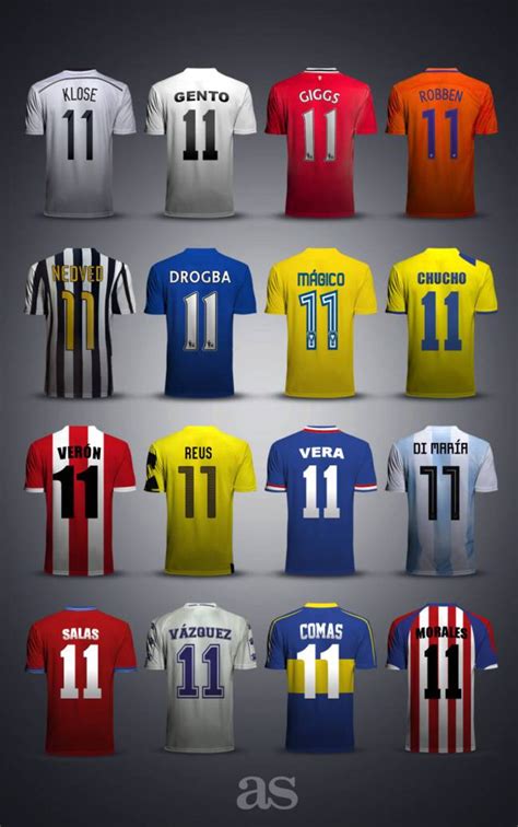 Legendarios futbolistas con el dorsal 11 - AS México