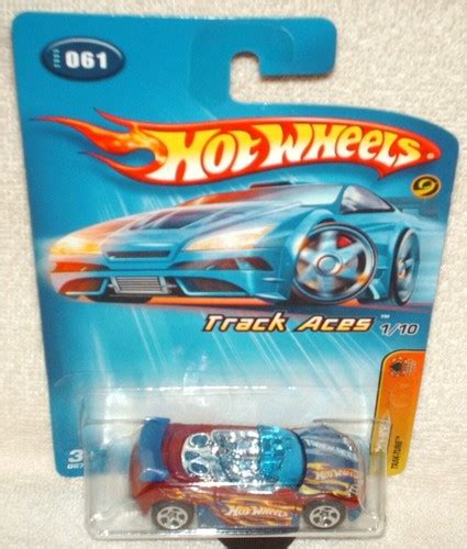 Hot Wheels Track Aces Series Trak Tune Red Ex Card I Combine Shipping EBay
