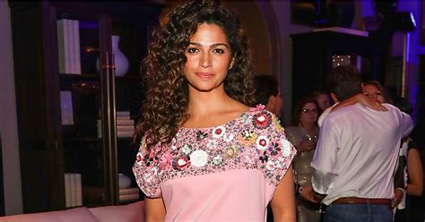 Camila Alves Wearing An Embellished Pink Dress POPSUGAR Latina