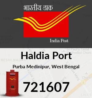 haldia port pin code purba medinipur west bengal