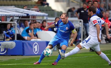 KSC Und Rostock Trennen Sich Torlos Sprung Auf Rang Drei Verpasst