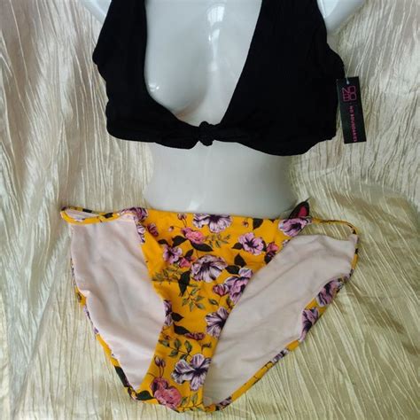 No Boundaries Swim No Boundaries Black And Gold Bikini Poshmark