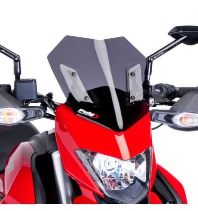 Cupolino Puig Naked Per Ducati Hypermotard 821 Fume Scuro
