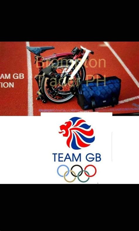 Brompton Team GB Limited Edition Sports Equipment Bicycles Parts