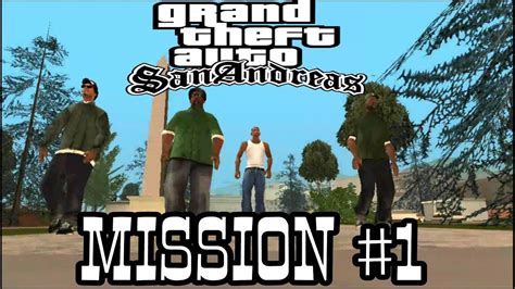 GTA San Andreas Intro Mission 1 Big Smoke Sweet Kendl YouTube