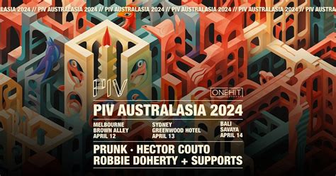 Piv Records Returns To Australia In April 2024 Breaking News Moshtix