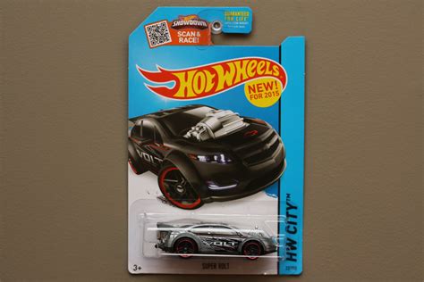 Hot Wheels 2015 HW City Chevrolet Super Volt Silver