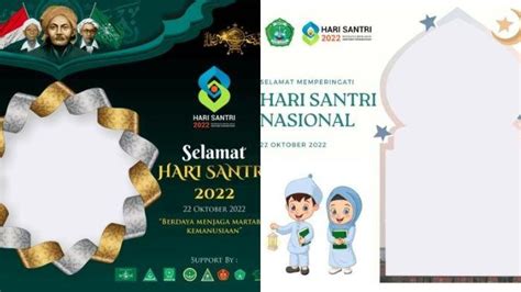 Link Twibbon Hari Santri Nasional Oktober Serta Cara