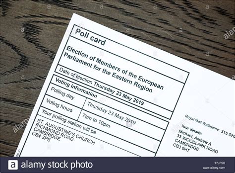 Blank Voter Id Card Assam Election Poll Card Stock Photos Election Poll