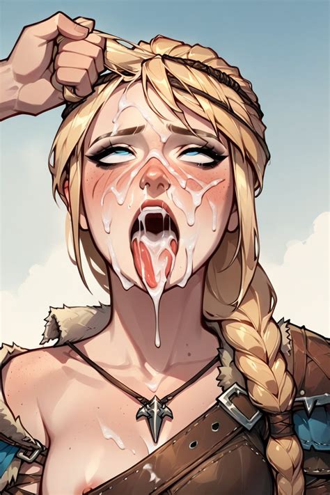 Lots Of Cum Astrid Hofferson Ahegao Furry AI Porn