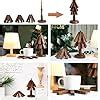 Amazon Wooden Trivets For Hot Dishes Folding Tree Shape Black Walnut Wood Table Mat Non
