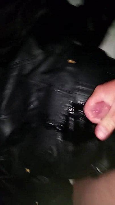 Leather Jacket Cumshot Porn Xhamster