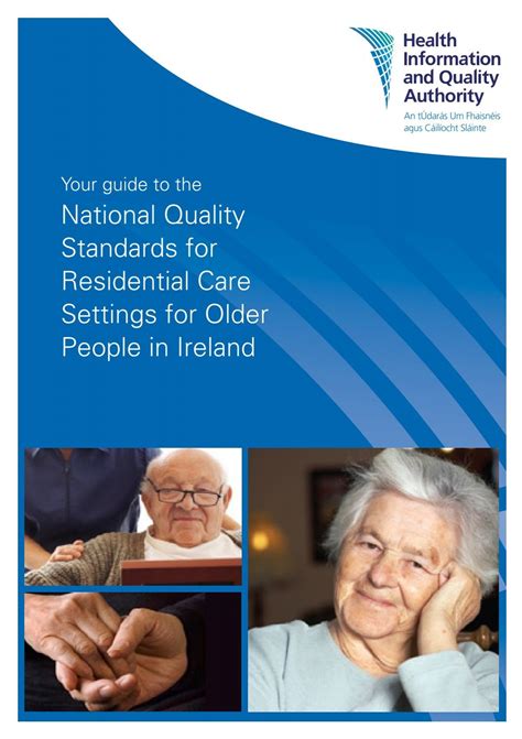 National Quality Standards for Residential Care Settings for - hiqa.ie