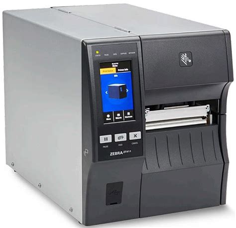 Zebra ZT411 4" Industrial Thermal Transfer / Direct Thermal Label Printer — 203 dpi, USB / Serial / Gigabit Ethernet / Bluetooth (FLEET-5PK) (ZT411-203-ETH-FLEET-5PK)
