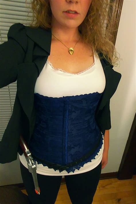 Any excuse to wear my favorite corset in public Happy Halloween ðŸ Porn Pic