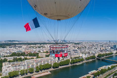 Le Ballon De Paris Generali Vue Sur Paris à 150 Mètres Daltitude