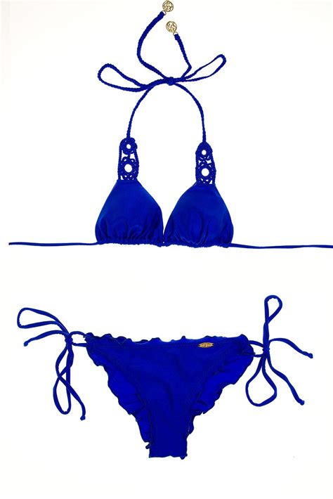 Luli Fama Brazilian Bikini Arena Electric Blue