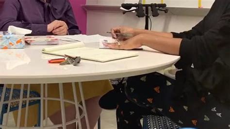 Coaching Meeting Brunette Shoeplay Porn Videos