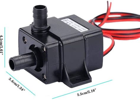 Mini Bomba De Agua 5v 3m 240l H Sumergible Sin Escobillas Ultra