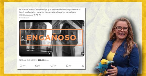 Video De Cathy Barriga En Bikini No Es De Su Arresto Domiciliario