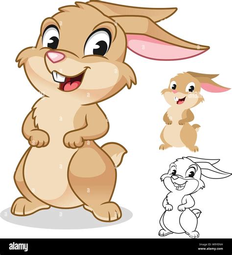 Happy Bunny Cartoon