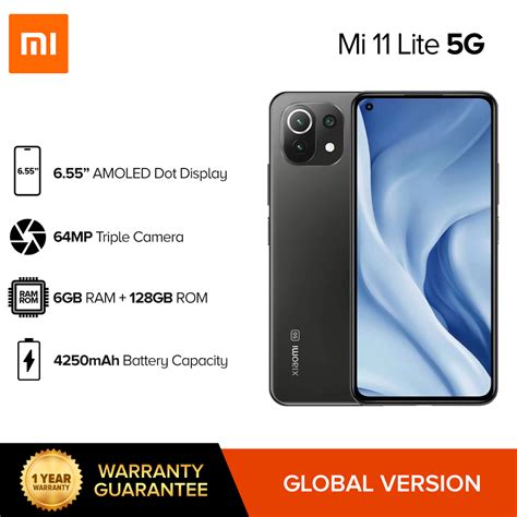 Xiaomi Mi 11 5G NE Lite 8GB 128GB Global Version | ubicaciondepersonas ...