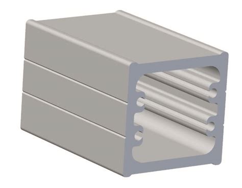 Фасадный алюминиевый профиль