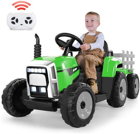 Traktor na akumulator 261 sa prikolicom i daljinskim za roditelje