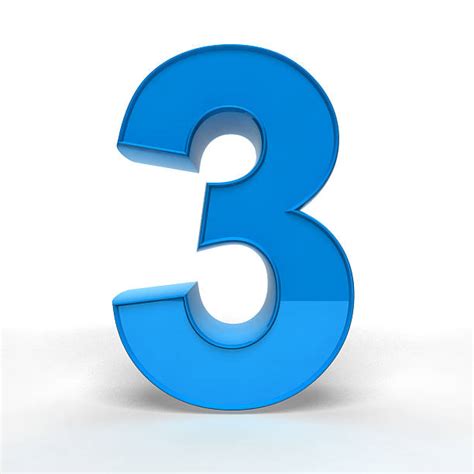 Number 3 - Bilder und Stockfotos - iStock