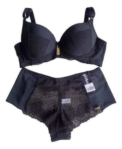 Kit Conjunto Lingerie Plus Size Bojo E Renda Refor Ado Parcelamento Sem Juros