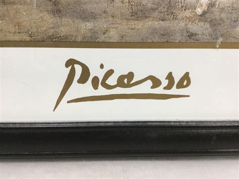 Lot Pablo Picasso Blue Nude Art Poster Print