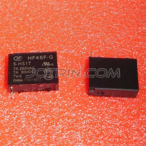 HF46F-G/005-HS1T XIAMEN HONGFA Other Components - Jotrin Electronics