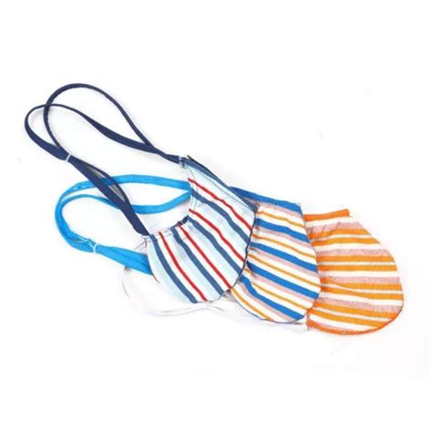 Culotte String Slim Corde Bikini Natation Convexe Semi Transparent Low