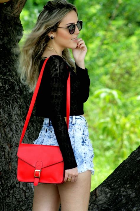 Look Do Dia Cropped Hot Pants Mariana Rosas