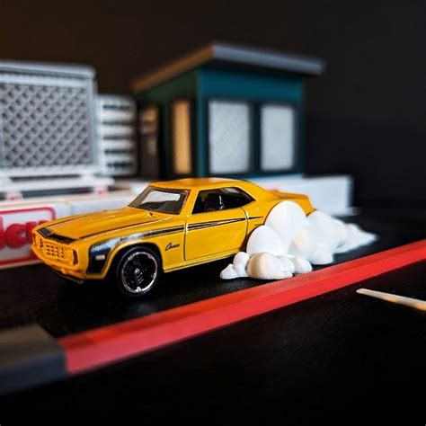 Diorama Hot Wheels Pista De Arrancada Para Miniaturas Metart Studio Decora O Geek E