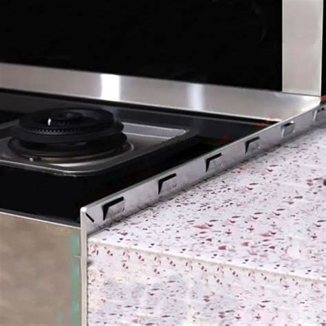 2pcs Stove Gap Covers Stainless Steel Gap Covers Lightweight Durable