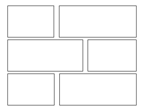 Printable Comic Strip Template With Characters Printable Free Templates