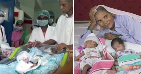 74-year-old woman gives birth to twins – becomes the world's oldest mother