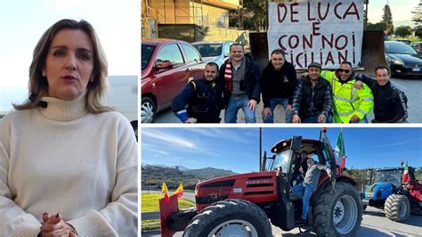 Del Luca Sul Trattore La Musolino A Ragusa Al Fianco Degli Agricoltori