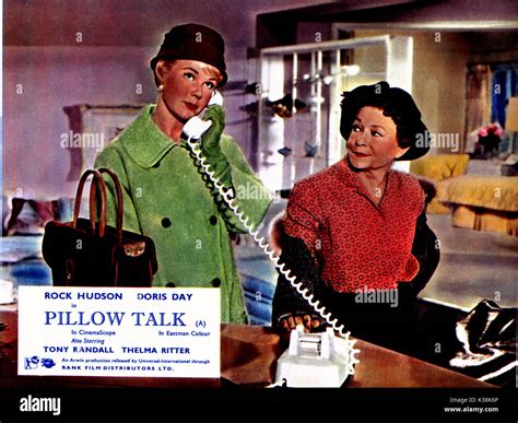 PILLOW TALK DORIS DAY AND THELMA RITTER Date: 1959 Stock Photo - Alamy