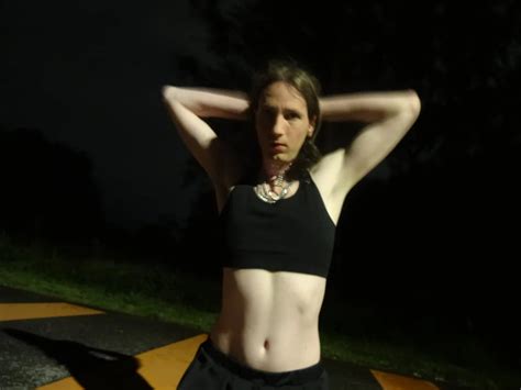 Showing Off My New Sissy Collar Outdoors At Night 9 Nude Pics XHamster
