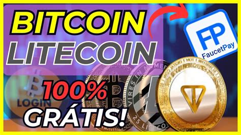 Free Litecoin Faucet Ganhe Litecoin E Bitcoin Gr Tis Paga Direto Na