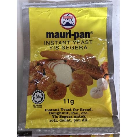 Mauri Pan Instant Yeast Yis Segera Mauripan Yis Kering Yeast