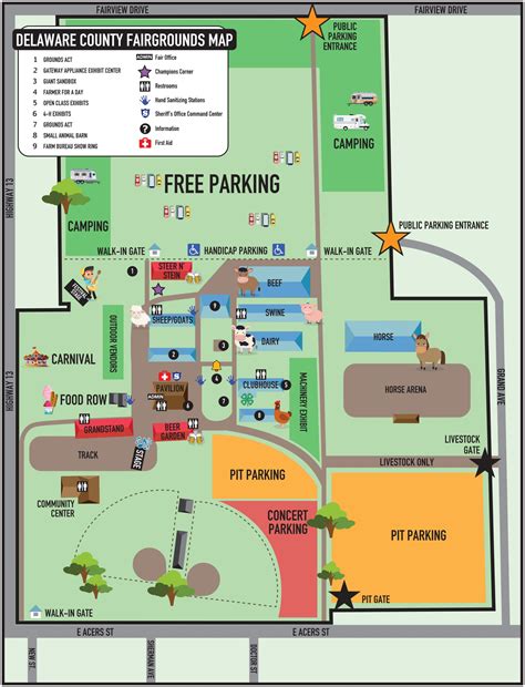 Utah State Fairgrounds Event Seating and Venue Map 27