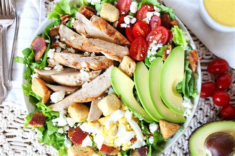 Cobb Salad Recipe (with Chicken) - The Anthony Kitchen