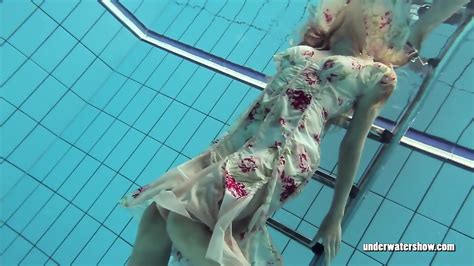 Beautifully Dressed Underwater Babe Lucy Gurchenko Lucy Lucy