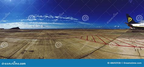 Airport South Tenerife Made On September Editorial Stock Photo Image