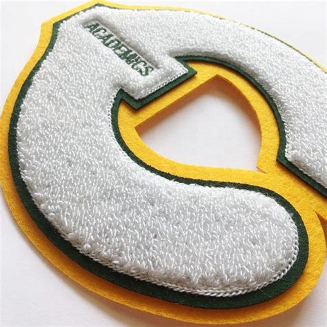 Custom Chenille Patches Varsity Letter Chenille Patches Custom